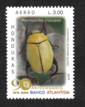Stamps Honduras -  90 Aniversario Banco Atlántida