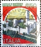 Stamps Italy -  Intercambio 0,30 usd 650 liras 1986