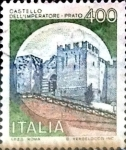 Stamps Italy -  Intercambio 0,20 usd 400 liras 1980