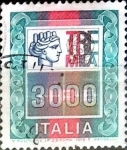 Stamps Italy -  Intercambio 0,20 usd 3000 liras 1979