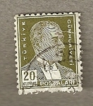 Stamps Asia - Turkey -  Kemal Atarturk