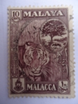 Stamps Malaysia -  Tigre de Malasia.