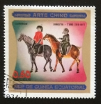 Stamps Equatorial Guinea -  Arte chino