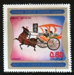 Stamps Equatorial Guinea -  Arte chino