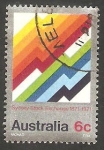 Stamps Australia -  434 - Centº de la Bolsa de valores de Sydney