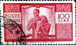 Sellos de Europa - Italia -  Intercambio 0,85 usd 100 liras 1946