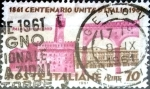 Sellos de Europa - Italia -  Intercambio 0,20 usd 70 liras 1961