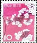 Stamps Japan -  Intercambio m1b 0,20 usd 10 yen 1961