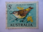 Stamps Australia -  Yellow - Tailed Thornbill.