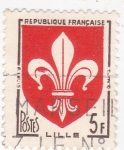 Sellos de Europa - Francia -  escudo de Lille