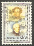 Sellos de Oceania - Australia -  1223 - George Vancouver y Edward John Eyre, exploradores
