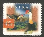 Stamps : Oceania : Australia :  1596 - Fauna australiana, jacana