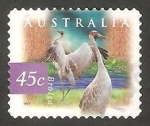 Stamps : Oceania : Australia :  1598 - Fauna australiana, brolga