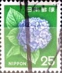 Stamps Japan -  Intercambio 0,20 usd 25 yen 1972