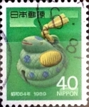 Stamps Japan -  Intercambio 0,35 usd 40 yen 1988