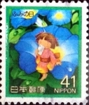 Stamps Japan -  Intercambio 0,35 usd 41 yen 1991
