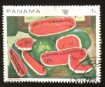 Stamps Panama -  Sandías-Diego Rivera