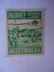 Stamps Australia -  Butter -Serie Food Pruduction. (Yt/190 - M/225)