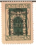 Stamps Italy -  poste Di fiume / Colonias italianas / Regno di italia