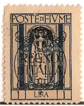 Stamps Europe - Italy -  colonia italiana / poste di fiume / Regno di italia