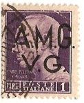 Stamps Italy -  Serie Basica. / Sobrecargado./ Fiume./ Caivs Cassar