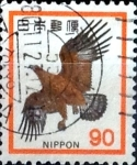 Stamps Japan -  Intercambio 0,20 usd  90 yen  1973
