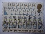 Stamps : Europe : United_Kingdom :  Los 12 días de Navidad.