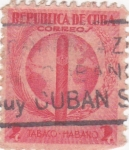 Stamps Cuba -  tabaco habano
