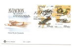 Stamps Spain -  75 Anivº Primeros vuelos de la aviación Española  SPD