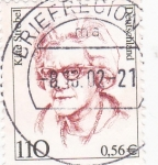 Stamps Germany -  Kate Strobel- político