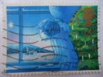 Stamps United Kingdom -  Navidad- Estrella de Belen