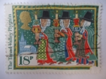 Stamps United Kingdom -  Navidad - Los Reyes Magos.