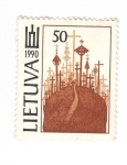 Sellos de Europa - Lituania -  Cruces