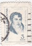 Stamps Argentina -  Manuel Belgramo- militar