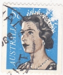Sellos de Oceania - Australia -  reina Isabel II