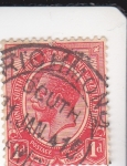 Stamps : Africa : South_Africa :  rey George V