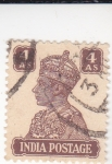 Sellos de Asia - India -  rey George V