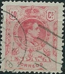 Stamps Spain -  Alfonso XIII. Tipo Medallón