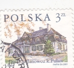 Sellos de Europa - Polonia -  casa típica
