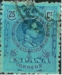 Stamps Europe - Spain -  Alfonso XIII. Tipo Medallón