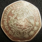monedas de America - M�xico -  1980 (Reverso)