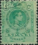 Stamps Europe - Spain -  Alfonso XIII. Tipo Medallón