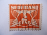 Stamps Norway -  Nederland 2 cent.