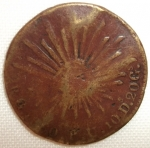monedas de America - M�xico -  1860 (Anverso)