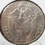 monedas de America - Panam� -  1975 (Anverso)