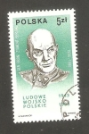 Stamps : Europe : Poland :  2695 - B. Zygmunt Berling, miembro del Soviet Supreme