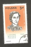 Sellos de Europa - Polonia -  2696 - Wanda Wasilewska, mujer del Soviet Supreme