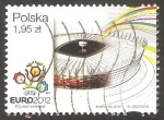 Stamps Poland -   4280 - Europeo de fútbol 2012, Estadio Nacional de Varsovia