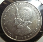 monedas de America - Panam� -  1953 (Reverso)