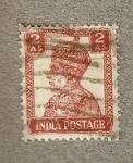 Stamps India -  Rey Jorge VI